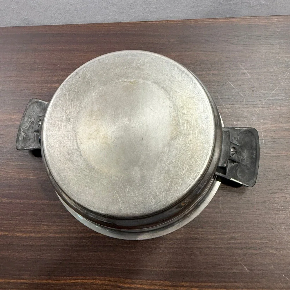 Rena Ware 3 Ply 18-8 Stainless Steel 2 Quart Saucepan Pot Made in USA Vintage